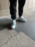 耐克（NIKE）男鞋 新款Air Max气垫缓震耐磨运动鞋舒适休闲低帮跑步鞋 简版AJ4/湖人配色 41 实拍图