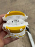顾影airpods4保护套airpodspro2代耳机套c口苹果airpods3代无线蓝牙硅胶耳机盒软壳 airpods4【熊猫-白】可带壳充电 实拍图
