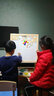 御杰儿童黑板画板画架双面磁性画画套装实木大画架小孩学习升降写字板 B款带画轴高148cm&11件套礼包 实拍图