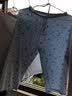 红豆儿童睡衣男女童春夏薄款纯棉家居服套装长袖裤空调服J3146白色165 实拍图