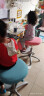 怡佳乐（YIJIALE）儿童学习椅小学生写作业写字椅子家用可升降调节中学生座椅跪椅 粉色五爪/普通版+脚踏1.1-1.45米 实拍图