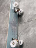 斯威（SWAY） 滑板成人专业板初学者儿童滑板车四轮双翘板男女刷街代步 北极熊【可调节支架+四轮闪光】 实拍图