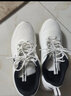 特步氢羽男鞋跑鞋透气旅游鞋跑步鞋舒适轻便防滑耐磨减震男鞋子运动鞋 白色-9078 39 实拍图