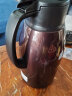 象印（ZO JIRUSHI） 保温壶家用真空暖水瓶304不锈钢大容量咖啡热水壶 节日礼物 HJ HJ19(1.9L)VD深咖色 实拍图