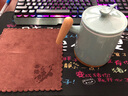 古石尊陶瓷杯子马克杯日式茶杯带盖过滤茶水分离杯大容量水杯定制泡茶杯 司南马克杯  天青（礼盒装） 实拍图