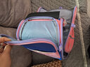 酷咖书包男孩小学生儿童双肩包女背包 轻便减负透气1-3-6年级大容量 粉色（带独角兽挂件） 实拍图