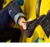 拉思珀蒂瓦（LA SPORTIVA）攀岩鞋男女入门级初学者基础训练室内抱石狼蛛 Tarantula Boulder 金属灰/夕阳橙 40 实拍图