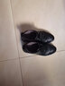 红蜻蜓新款商务休闲加绒男士棉鞋简约套脚一脚蹬皮鞋WTD80691\92 黑色 41 实拍图