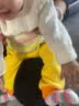 蒂乐肚围婴儿秋冬护肚围幼儿护肚子神器儿童肚兜宝宝腹围护脐带秋冬季 安妮玫瑰【加厚加倍保暖】 18*22cm(0-2岁) 实拍图
