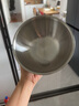慕厨（Momscook）不锈钢碗 18cm大号隔热防烫防摔 耐用304吃饭碗 盛汤碗盛饭碗餐具碗 18×6.5cm双层碗(JAW18) 实拍图