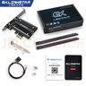 gxlinkstar AX210WiFi6网卡台式电脑WiFi6电竞千兆网卡PCI-E三频5374M 【风琴散热款】AX210三频5374M蓝牙5.3 实拍图