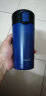bianli 304不锈钢咖啡杯子创意带盖便携随行车载商务保温杯 350ml 亚瑟宝蓝 350ml 实拍图