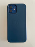 Apple iPhone12&12P MS 皮革壳海蓝 MHKE3FE/A 实拍图