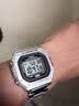 卡西欧（CASIO） 卡西欧(CASIO)手表男女经典小方块方表学生电子表运动防水树脂表 W-218HD-1A 实拍图