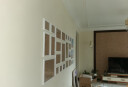 絮之家 客厅实木照片墙 创意欧式卧室相片墙 大尺寸相框墙组合挂画挂墙 白色相框（无画心） 晒单实拍图