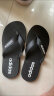 adidas EEZAY休闲沙滩拖鞋人字拖男子夏季阿迪达斯轻运动EG2042 黑色/白色 40.5 实拍图