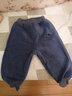 婴儿裤子冬装宝宝长裤新款洋气儿童休闲裤秋冬男保暖裤女 蓝色 90cm 实拍图