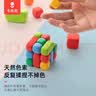 卡乐优（Coloyou）黏土京东自营小学生无毒软陶泥橡皮泥石塑美术黏土手工diy黑色超轻粘土100克大包装无荧光剂彩泥 实拍图
