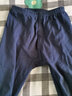 浪莎儿童秋裤男童纯棉单件儿童衬裤中大童棉毛裤薄款保暖裤 藏青色 130（建议身高120-130） 实拍图