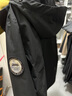 Jeep冲锋衣男女三合一可拆卸抓绒衣外套夹克户外防风防水登山服品牌黑 实拍图