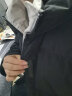 鸭鸭（YAYA）反季羽绒服男短款鸭绒连帽韩版时尚商务休闲保暖防寒外套D 黑迷彩-YE2B010612D 175/92A 实拍图