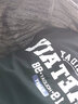SEMALAM美式复古短袖t恤男夏季宽松设计感小众潮牌五分半袖字母印花体恤 黑色 2XL【建议140-160斤】 实拍图