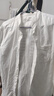 无印良品 MUJI 男式 棉水洗牛津 立领衬衫 纯棉全棉 ACA40C2S 白色 M 170/92A 实拍图