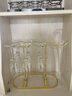 格娜斯红酒杯套装家用醒酒器高脚杯大号水晶杯葡萄酒杯架高档酒具 水晶6支+天鹅醒酒器+一帆架 360ml 实拍图