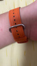 小米手环8Pro智能运动手环腕带   小米手环8 Pro 配件 小米手环8 Pro表带 小米手环8Pro 真皮腕带 赤霞橙 实拍图
