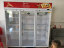 格点大容量饮料柜商用冰柜冷藏展示柜直冷风冷纯风冷保鲜柜超市玻璃门冰箱立式啤酒柜 大三门加深款纯风冷【无霜数显豪华款】 实拍图