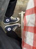 匡威（Converse）男女All Star系列 经典帆布高帮休闲运动鞋 102307 41码US7.5码 实拍图
