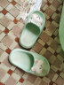 俞兆林（YUZHAOLIN）儿童拖鞋男女童夏季凉拖宝宝家居防滑洗澡鞋子 绿色兔子26-27 实拍图