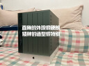 abee AS Enclosure W1 绿 全铝机箱（240水冷/分仓散热/免工具拆机/M-ATX/环型铝垫） 实拍图