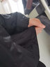 无印良品（MUJI）女式 便携式 无领羽绒夹克 保暖贴身 短款 黑色 L  实拍图