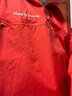 mont·bell 雨舞者冲锋衣男款户外超轻单层防风防水硬壳衣连帽外套 1128618 红色RD M 实拍图