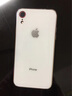 新爵 苹果x手机壳玻璃镜面iphone xs max xr液态硅胶防摔潮牌个性软全包超薄男女款 亮白色【钢化玻璃背板】 适用苹果XR【6.1英寸】 实拍图