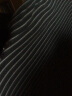 衣领飘飘条纹高领打底衫内搭女装长袖2023春秋装新款T恤冬季上衣打底衣服 灰条纹 3XL(140-155斤) 晒单实拍图