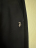 Karl Lagerfeld卡尔拉格斐2023秋徽章针织舒适老佛爷男装休闲裤 2121 黑色 48 晒单实拍图
