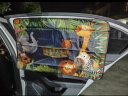 趣行 汽车遮阳帘 通用型磁性车用窗帘遮阳挡森林世界-后排窗户单片 实拍图
