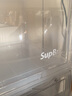 SupBro 侧开鞋盒透明展示鞋盒装宿舍鞋子收纳盒AJ球鞋塑料鞋墙 【新版LOGO】侧开磁吸款透明白*2 33.7*26.5*20.6cm 实拍图