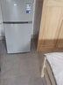美的冰箱 双门双温租房宿舍小冰箱112升客厅小型迷你家用电冰箱 BCD-112CM 浅灰色 实拍图