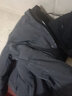 RXEX外套男春秋冬季潮流韩版宽松休闲衣服男装潮牌假两件工装连帽夹克 WT08冬款-灰色 L 实拍图