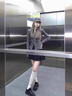 凤蝶儿连衣裙子春季女装穿搭女套装2025年新款韩版甜辣纯欲风女神范辣妹 8635上衣+黑色裙子（没链子） M 实拍图
