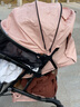 圣斯威尔（SISVER）婴儿推车双向轻便折叠可坐可躺避震可上飞机高景观幼儿宝宝伞车 S2Pro-玲珑粉 实拍图