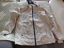 啄木鸟运动夹克男士外套春秋季新款休闲立领防风透气薄款风衣 卡其色 2XL 实拍图