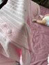 优奇婴儿衣服夏季薄款纯棉短袖连体衣新生儿衣服男女宝宝睡衣哈衣爬服 短袖【荆粉】闭档 73cm 实拍图