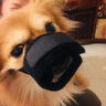 咪贝萌宠物狗狗嘴套防咬狗口罩防乱吃防叫器止吠罩小中大型犬嘴罩可喝水 黑色 S--可调节12-15cm--建议6-10斤 实拍图
