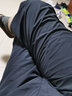 特步（XTEP） 运动裤短裤男裤子夏季男士休闲中裤跑步服黑色速干短裤五分裤男 灰黑-7分裤（梭织薄款） 2XL /185【现货速发】 实拍图