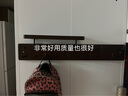 唯妮美（vinme）挂衣架壁挂墙上装饰门口玄关进门挂衣钩墙壁衣服帽入户挂钩置物架 双排10钩+置物架【复古色】 实拍图