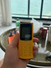 诺基亚（NOKIA）110 4G 移动联通电信全网通 老人老年直板按键手机 双卡双待 学生备用机 语音播报 黄色 实拍图